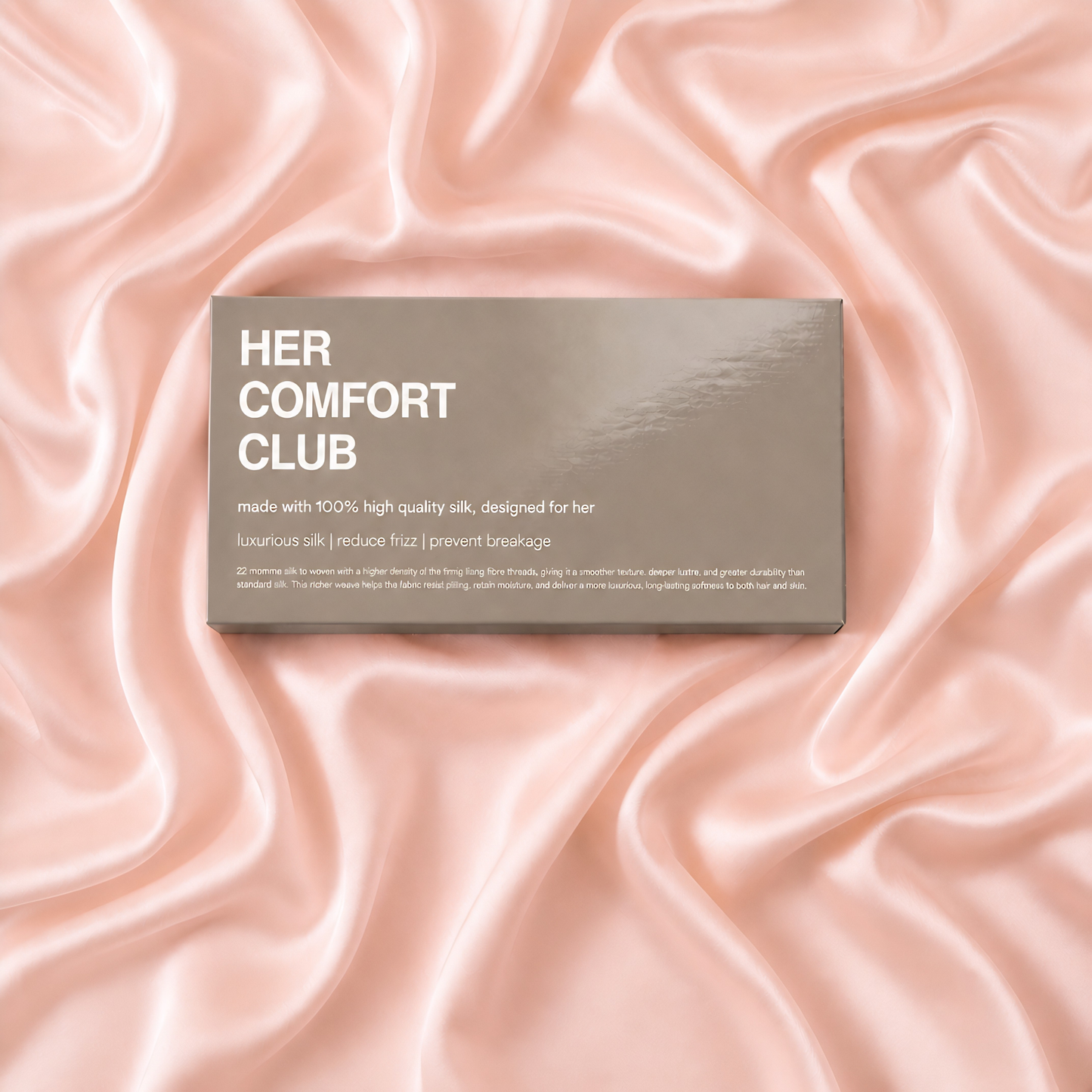 Silk Sleep Mask - Blush Pink