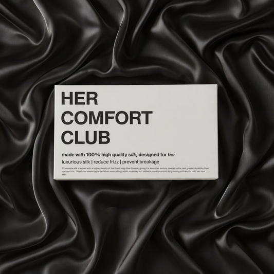 The Silk Signature Pillowcase - Black