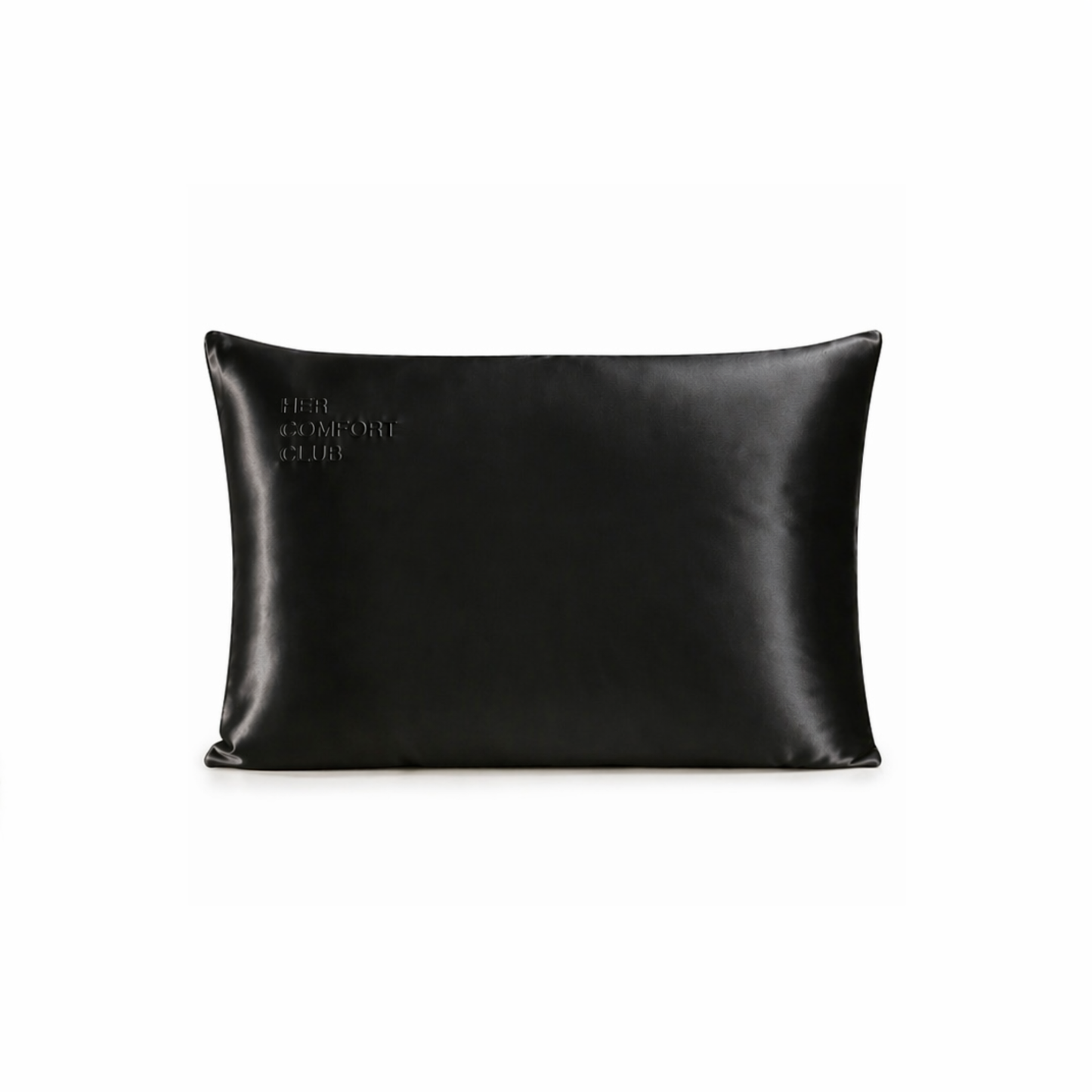 The Silk Signature Pillowcase - Black