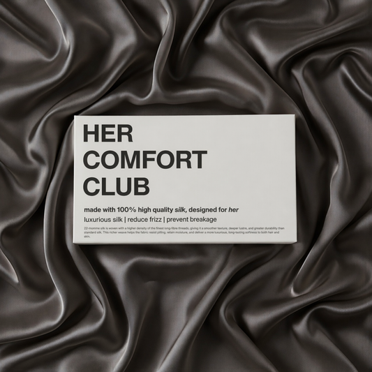 The Silk Signature Pillowcase - Charcoal