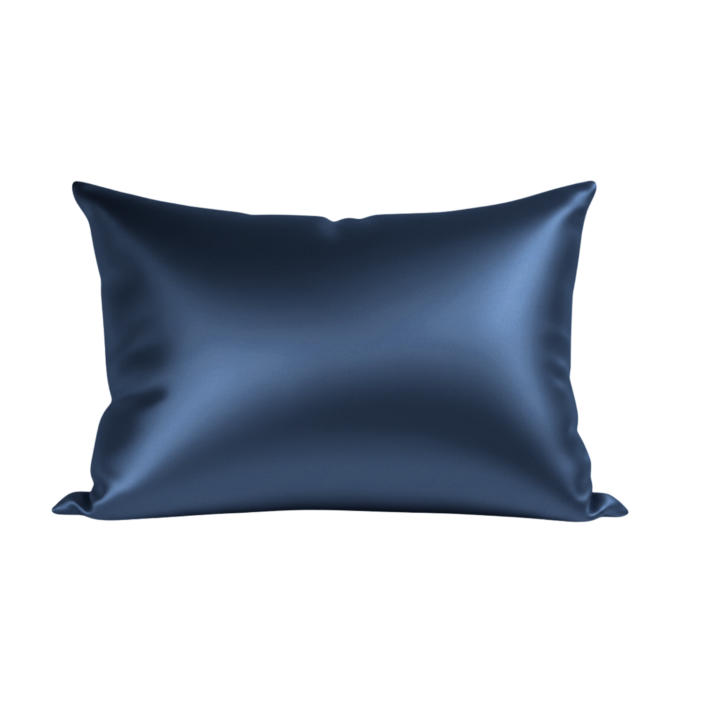 Silk Pillowcase Queen - Navy Blue