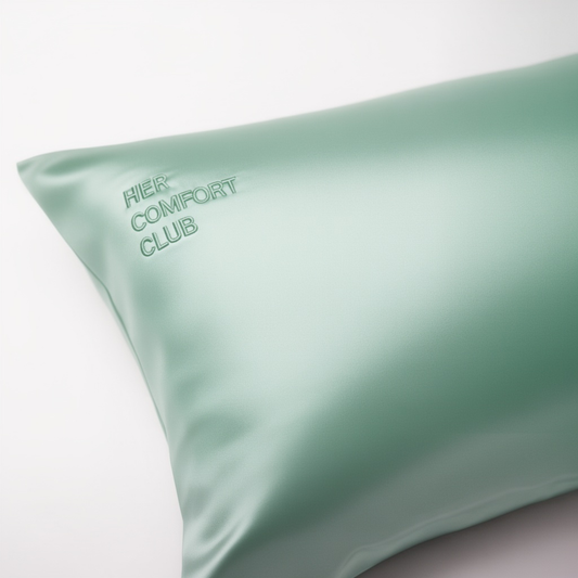 Silk Pillowcase Queen - Sage Green
