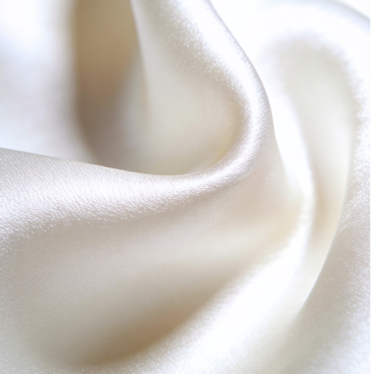 Silk Pillowcase Queen - Ivory White