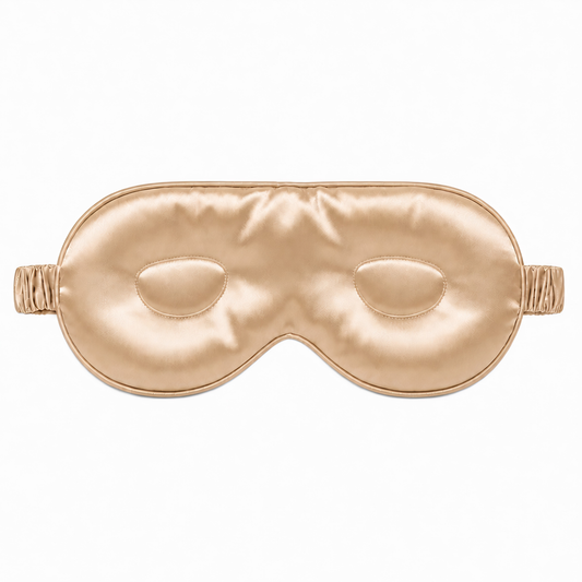 Contour Silk Sleep Mask - Champagne