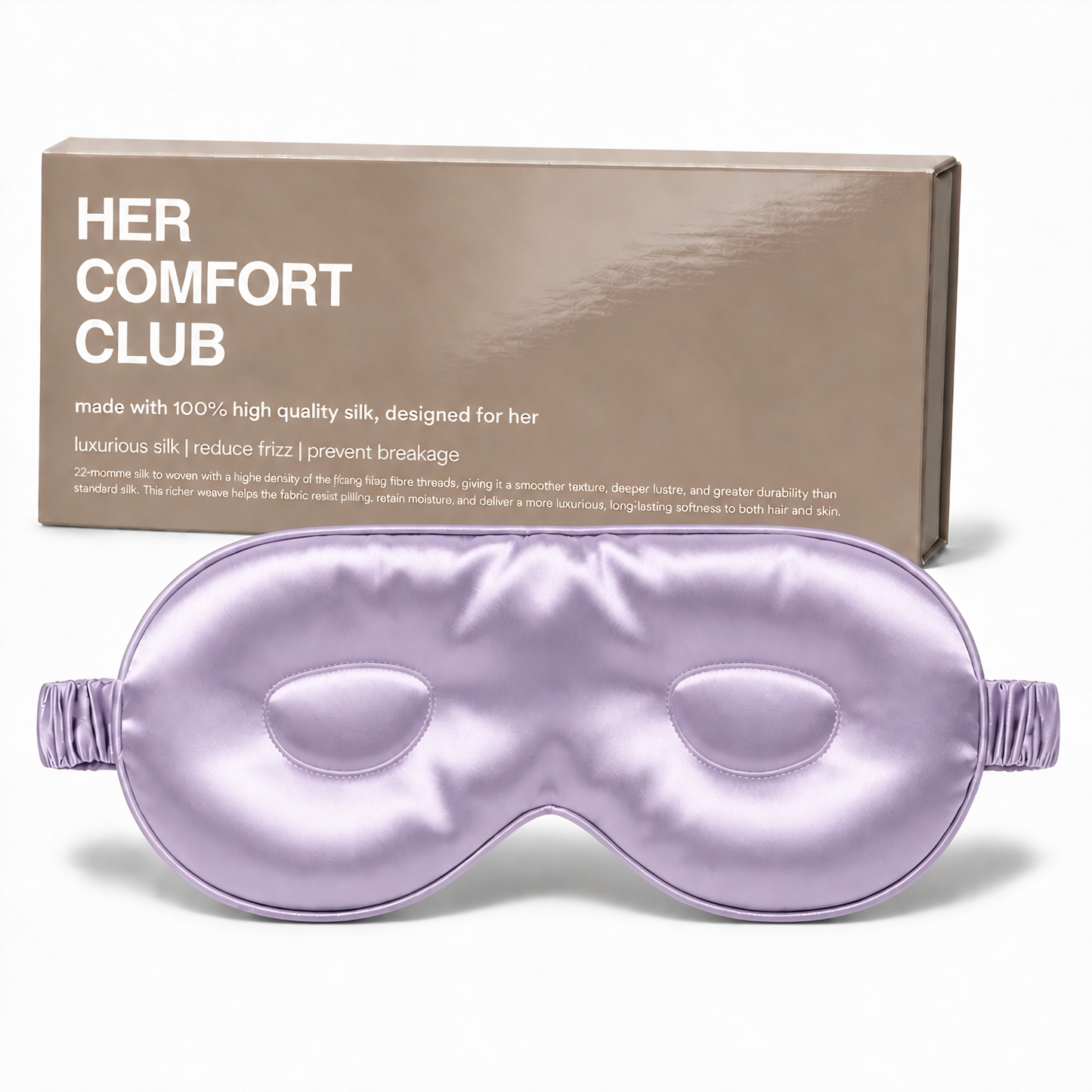 Contour Silk Sleep Mask - Lavender