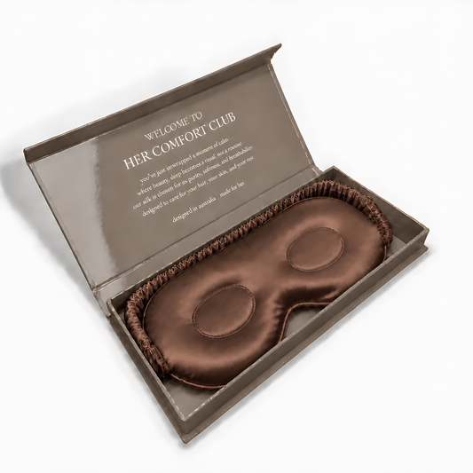 Contour Silk Sleep Mask - Espresso