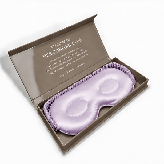 Contour Silk Sleep Mask - Lavender