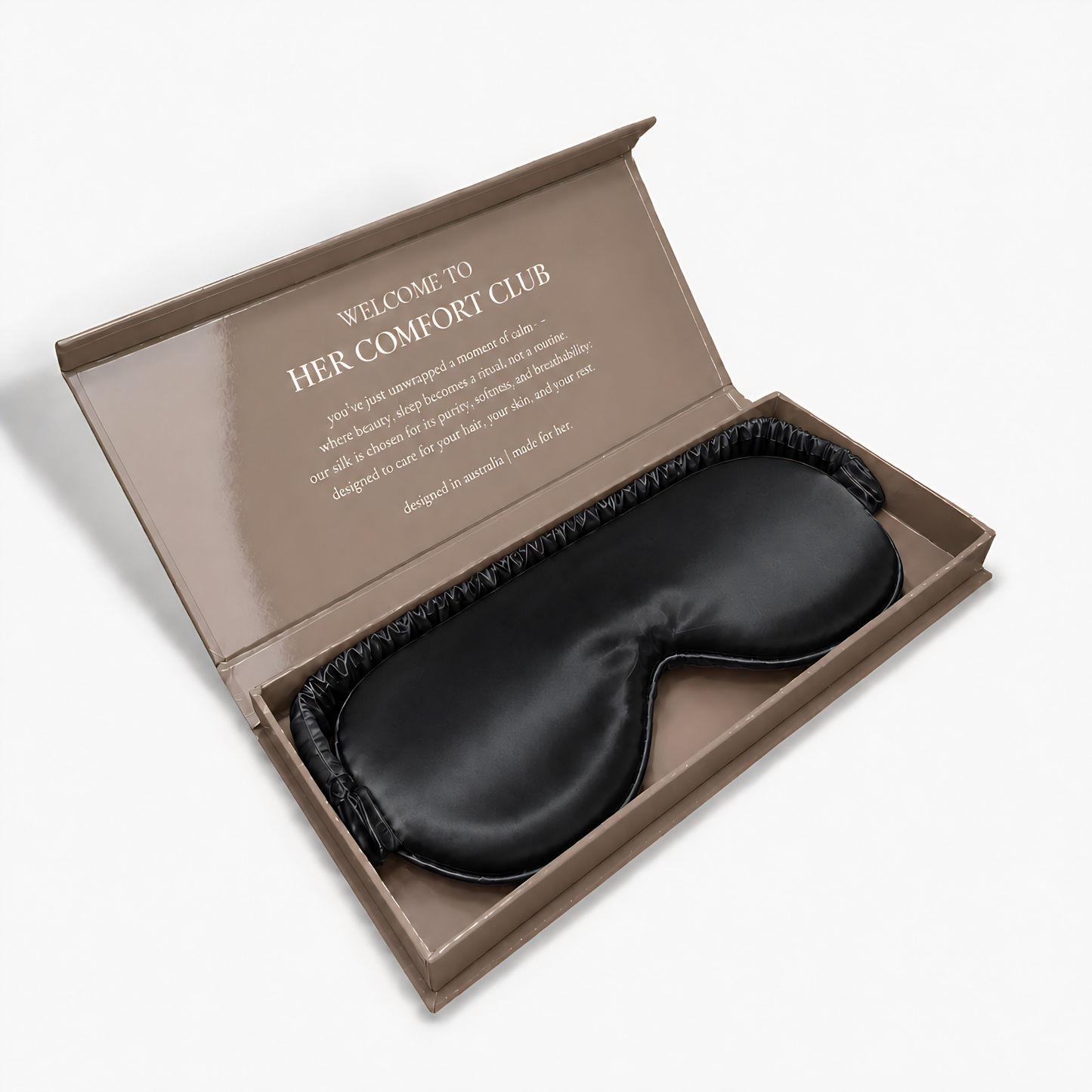 Silk Sleep Mask - Black