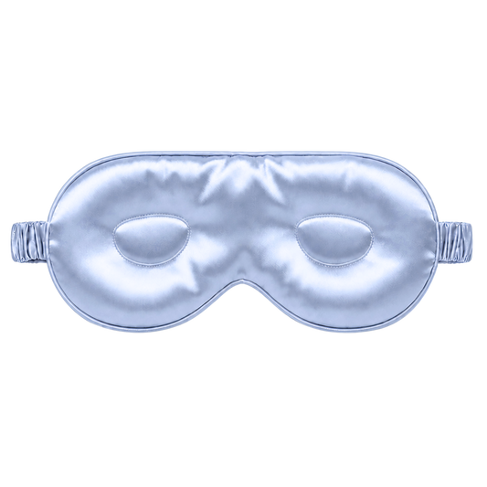 Contour Silk Sleep Mask - Baby Blue