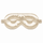 Contour Silk Sleep Mask - Ivory White