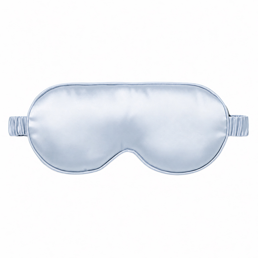 Silk Sleep Mask - Baby Blue