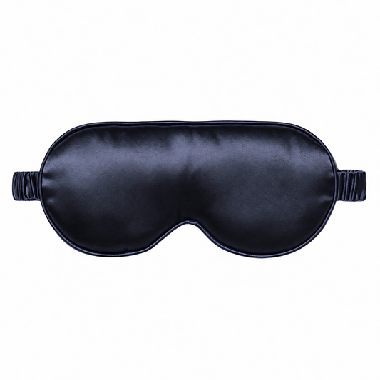 Silk Sleep Mask - Navy Blue