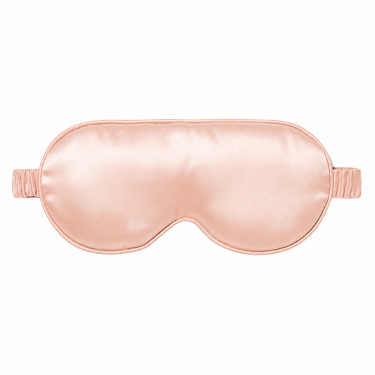 Silk Sleep Mask - Blush Pink