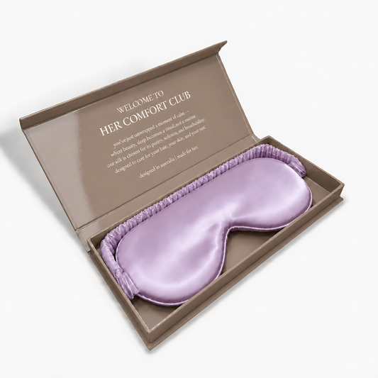 Silk Sleep Mask - Lavender