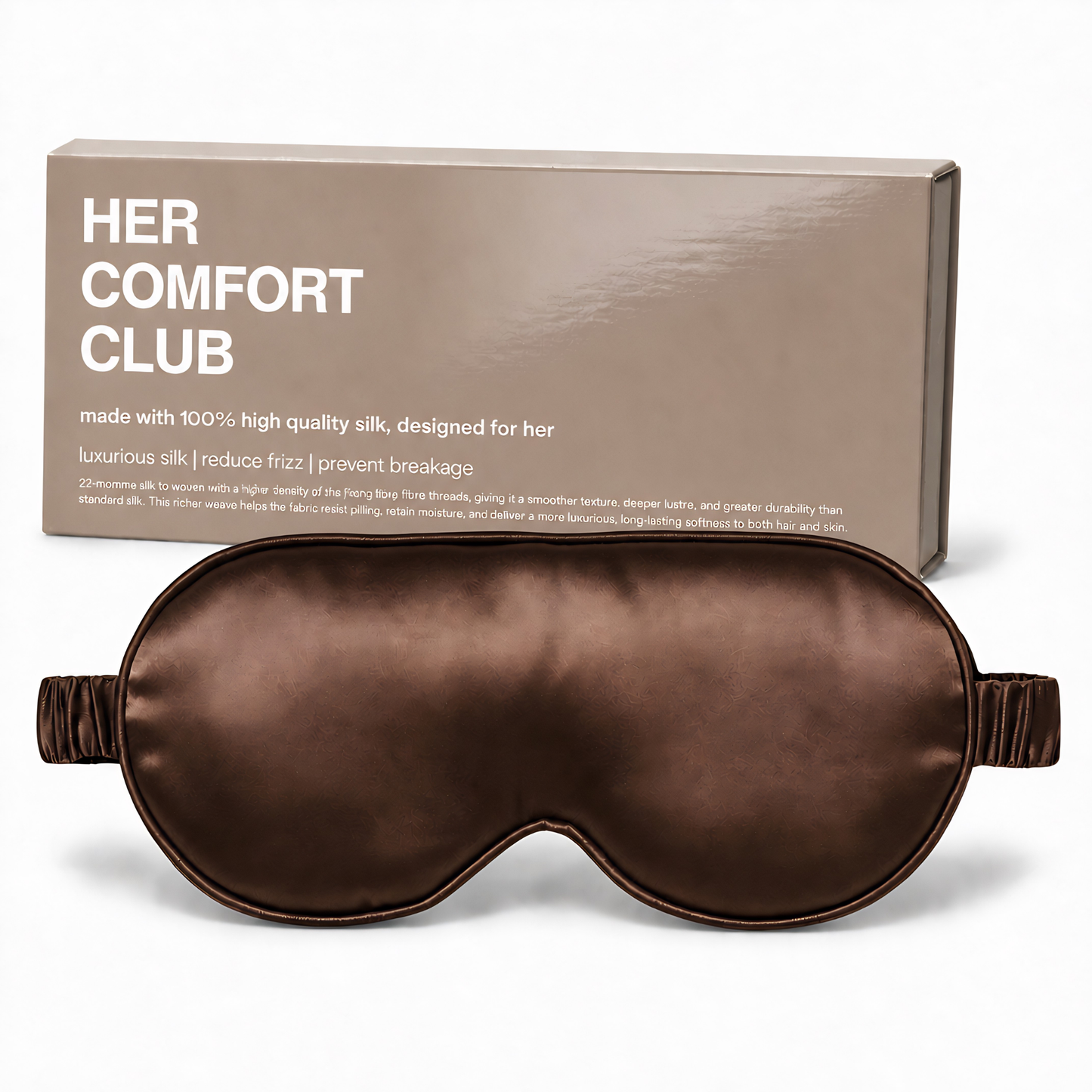 Silk Sleep Mask - Espresso