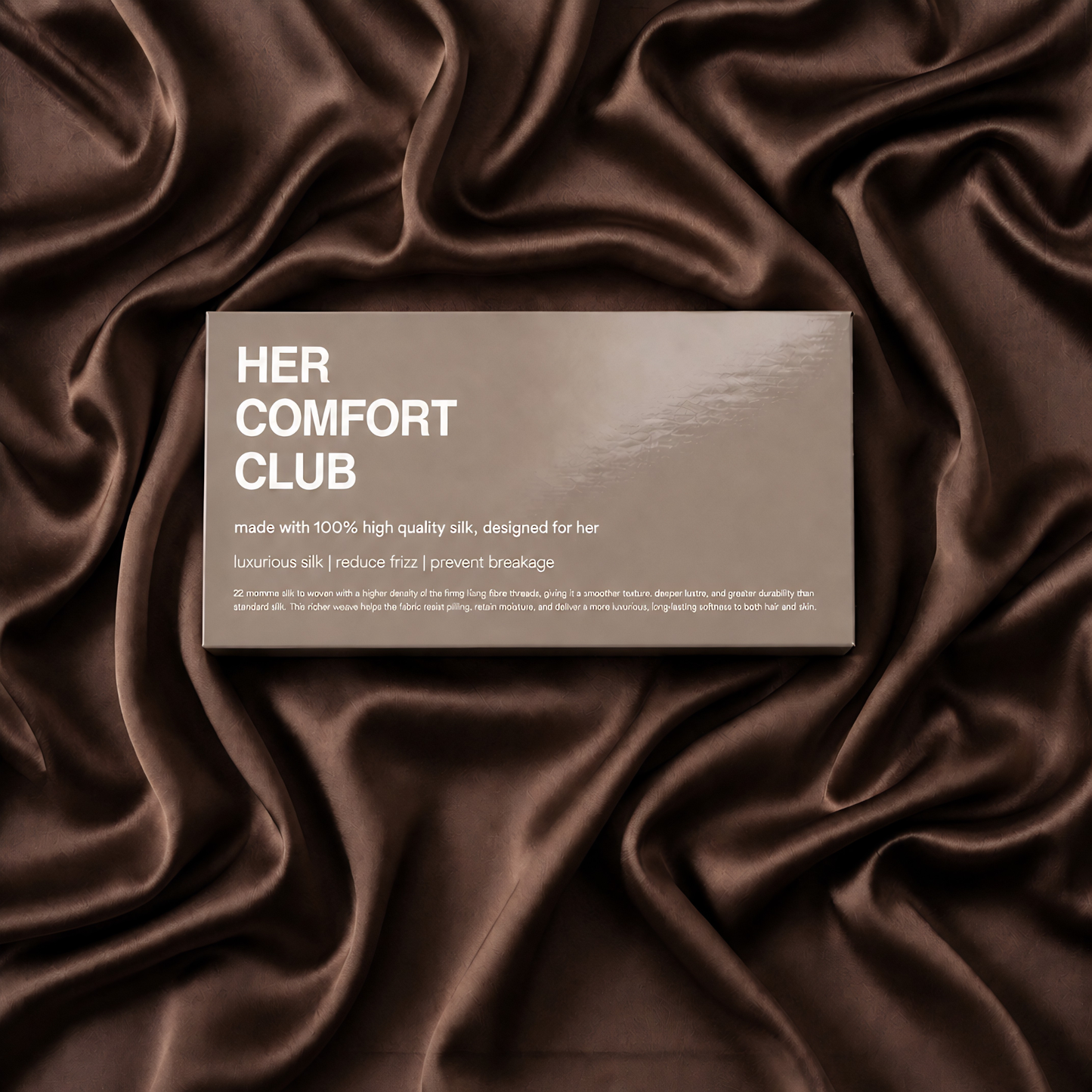 Silk Sleep Mask - Espresso