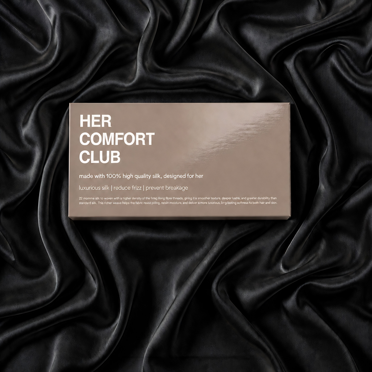 Silk Sleep Mask - Black