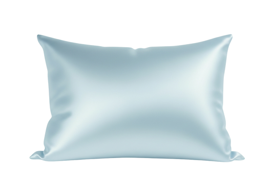 Silk Pillowcase Queen - Baby Blue