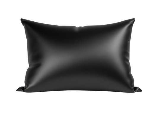 Silk Pillowcase Queen - Black