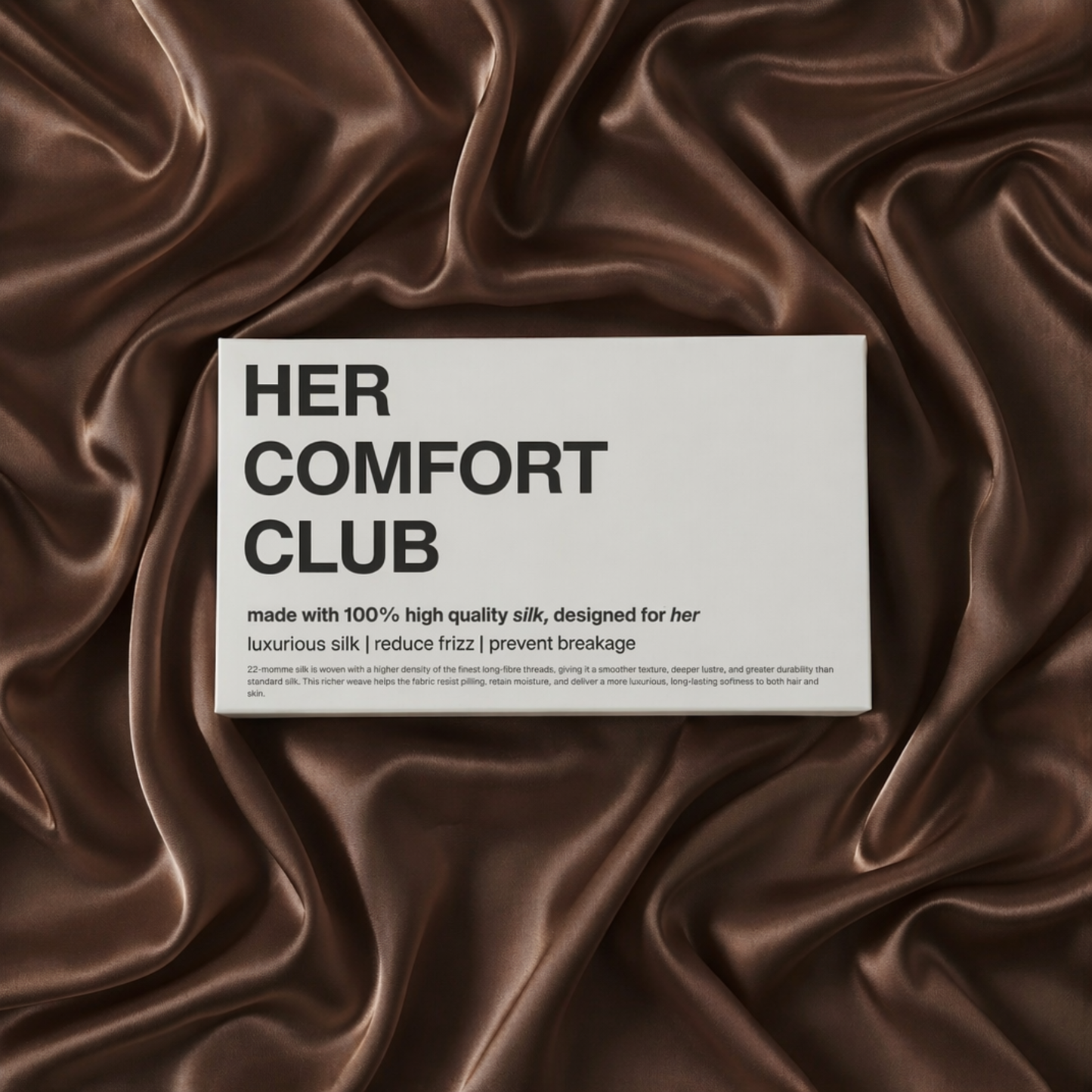 The Silk Signature Pillowcase — Espresso