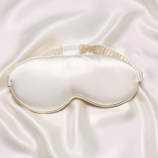 Standard Eye Mask - Ivory White