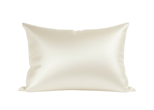 Silk Pillowcase Queen - Ivory White