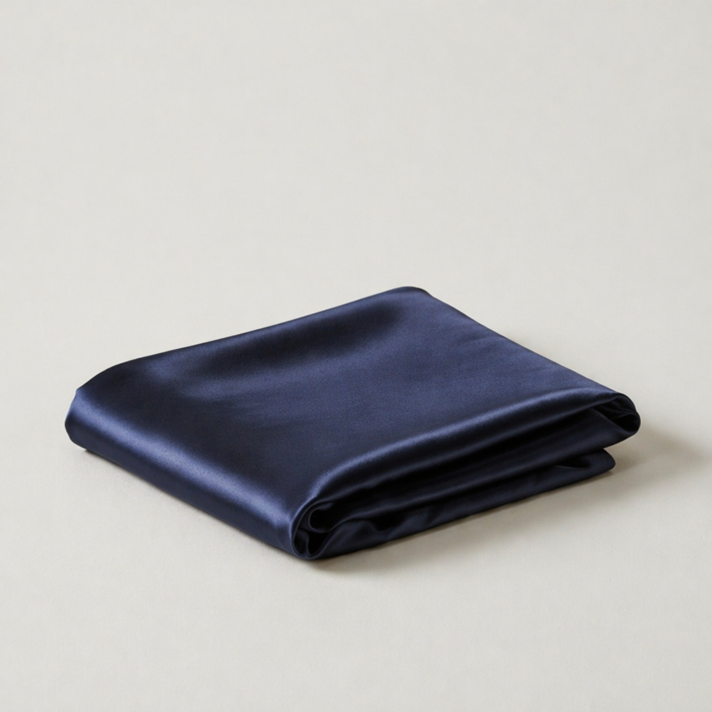 The Silk Signature Pillowcase - Navy Blue