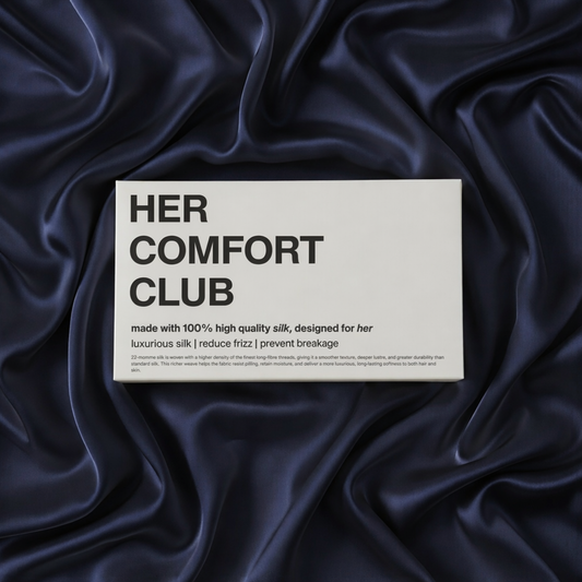 The Silk Signature Pillowcase - Navy Blue