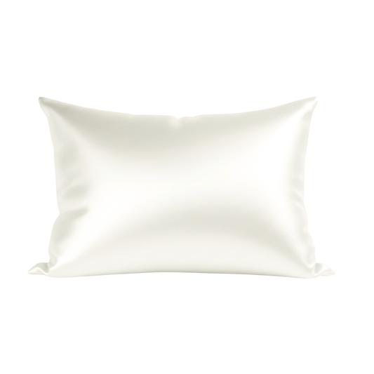 Silk Pillowcase Queen - Ivory White