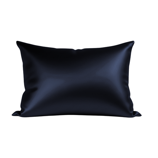 Silk Pillowcase Queen - Black
