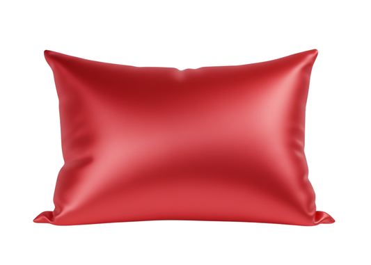 Silk Pillowcase Queen - Red