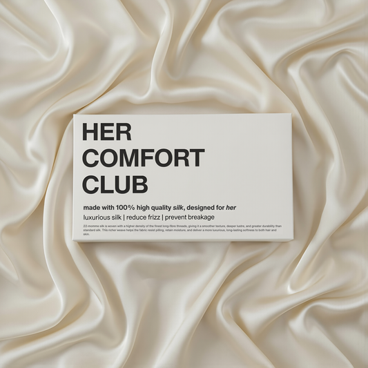 The Silk Signature Pillowcase — Ivory White